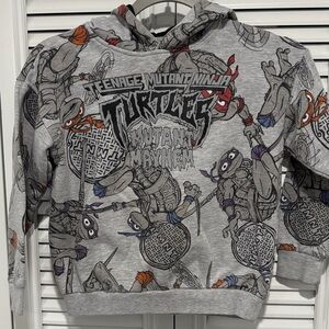 Teenage Mutant Ninja Turtles Gray Hoodie Sweater